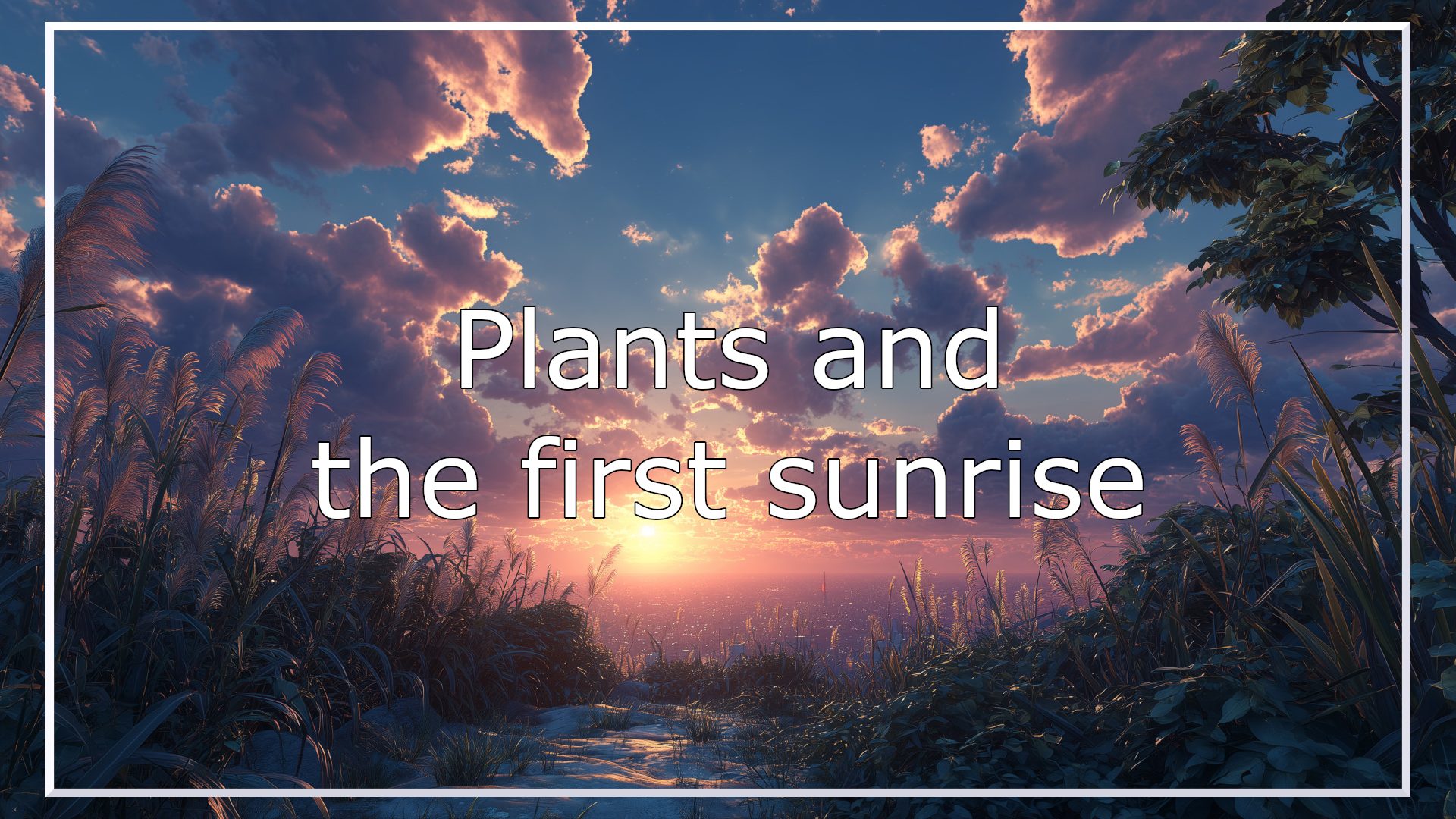 first sunrise, new year, winter, background, illustration, free material