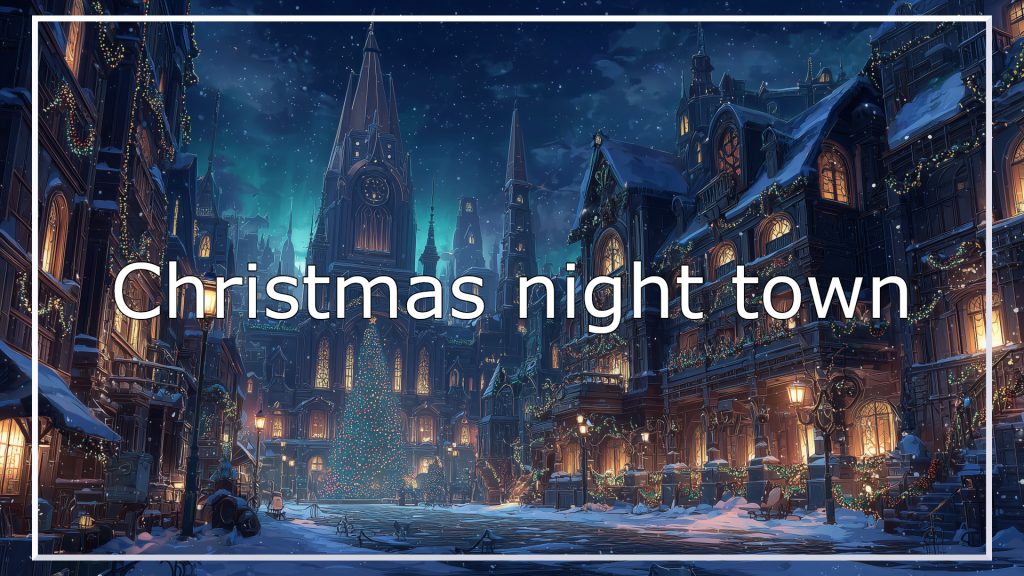 christmas, winter, background, illustration, free material
