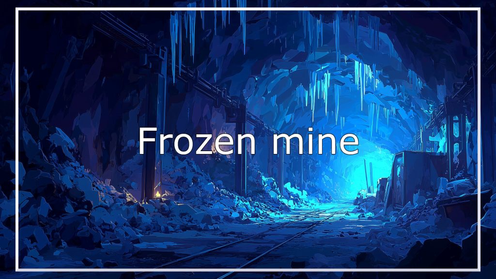mining mine, background, illustration, free material