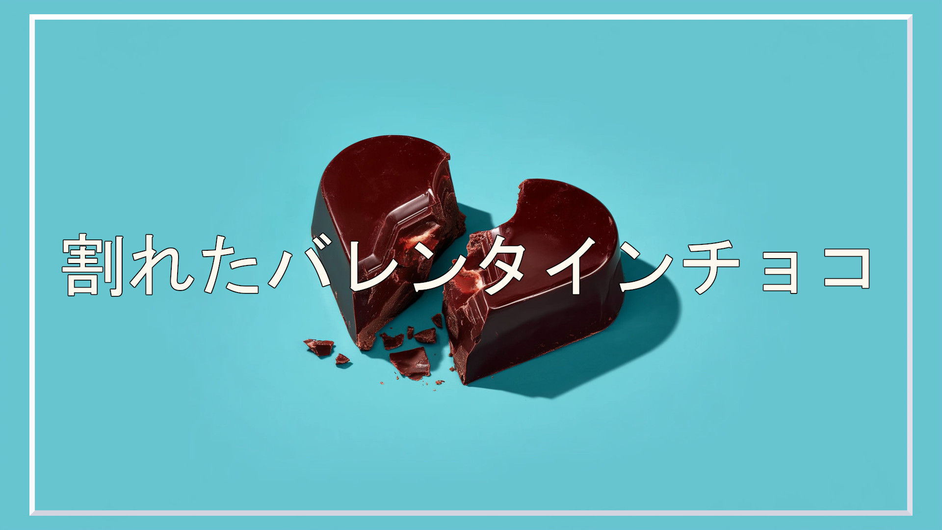 バレンタインチョコ、冬、背景、イラスト、フリー素材